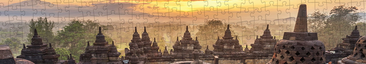 Borobudur Tempel, Java