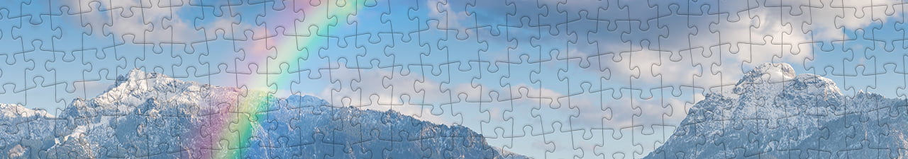Puzzel Collectie Regenboog puzzleYOU