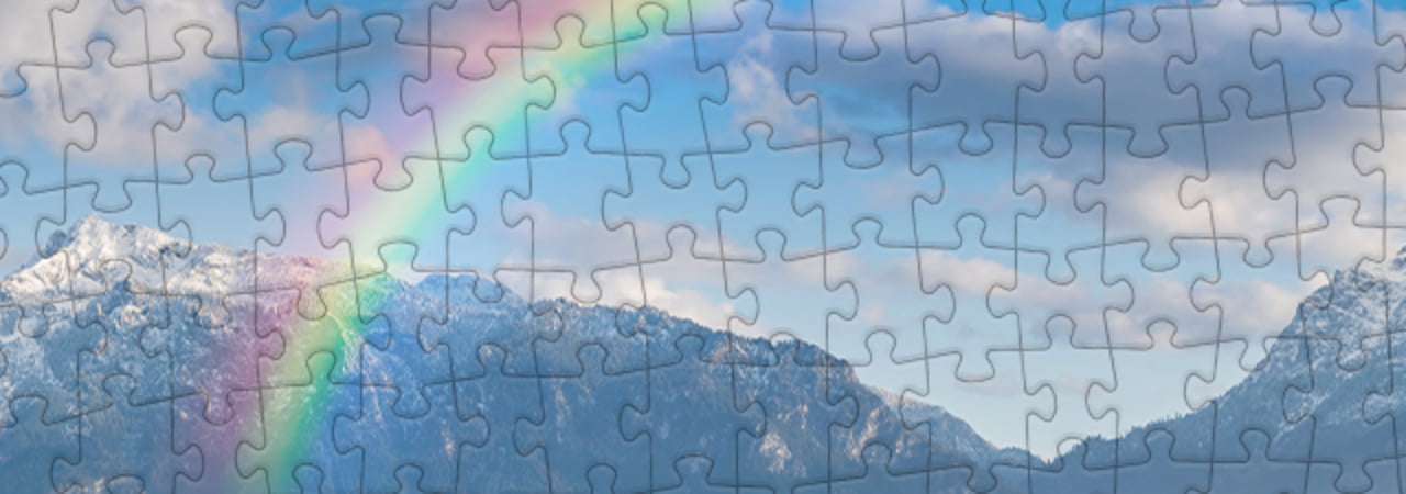 Puzzel Collectie Regenboog puzzleYOU