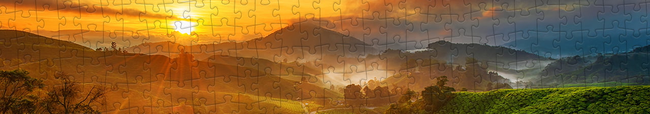 Puzzel Collectie Zonsondergang puzzleYOU