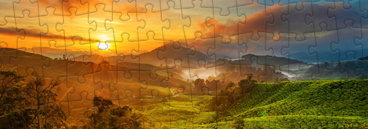 Puzzel Collectie Zonsondergang puzzleYOU