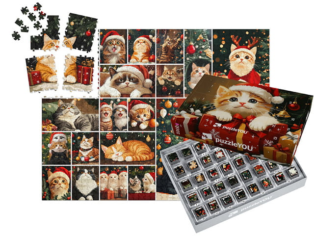Puzzel Collectie Meest populaire adventskalender afbeeldingen puzzleYOU