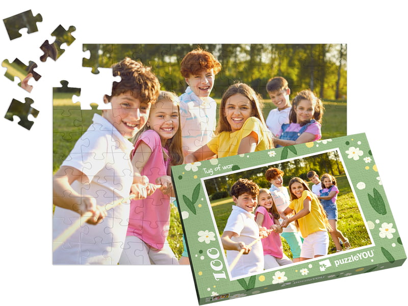 Fotopuzzel 100 stukjes voor kinderen