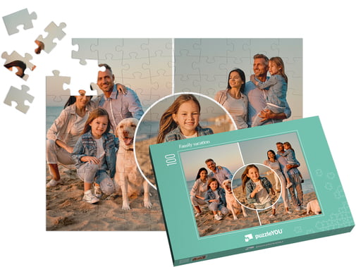 Gelegde fotopuzzel 100 stukjes